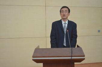 副经理庄国波教授讲话